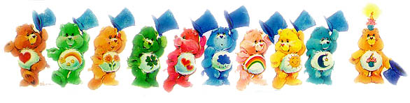 The Original Ten Care Bears
